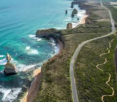 Tour Melbourne with Great Ocean Road coastal drive with ocean cliffs and scenic views Victoria Australia
